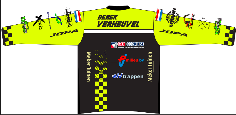Nieuwe clubshirts