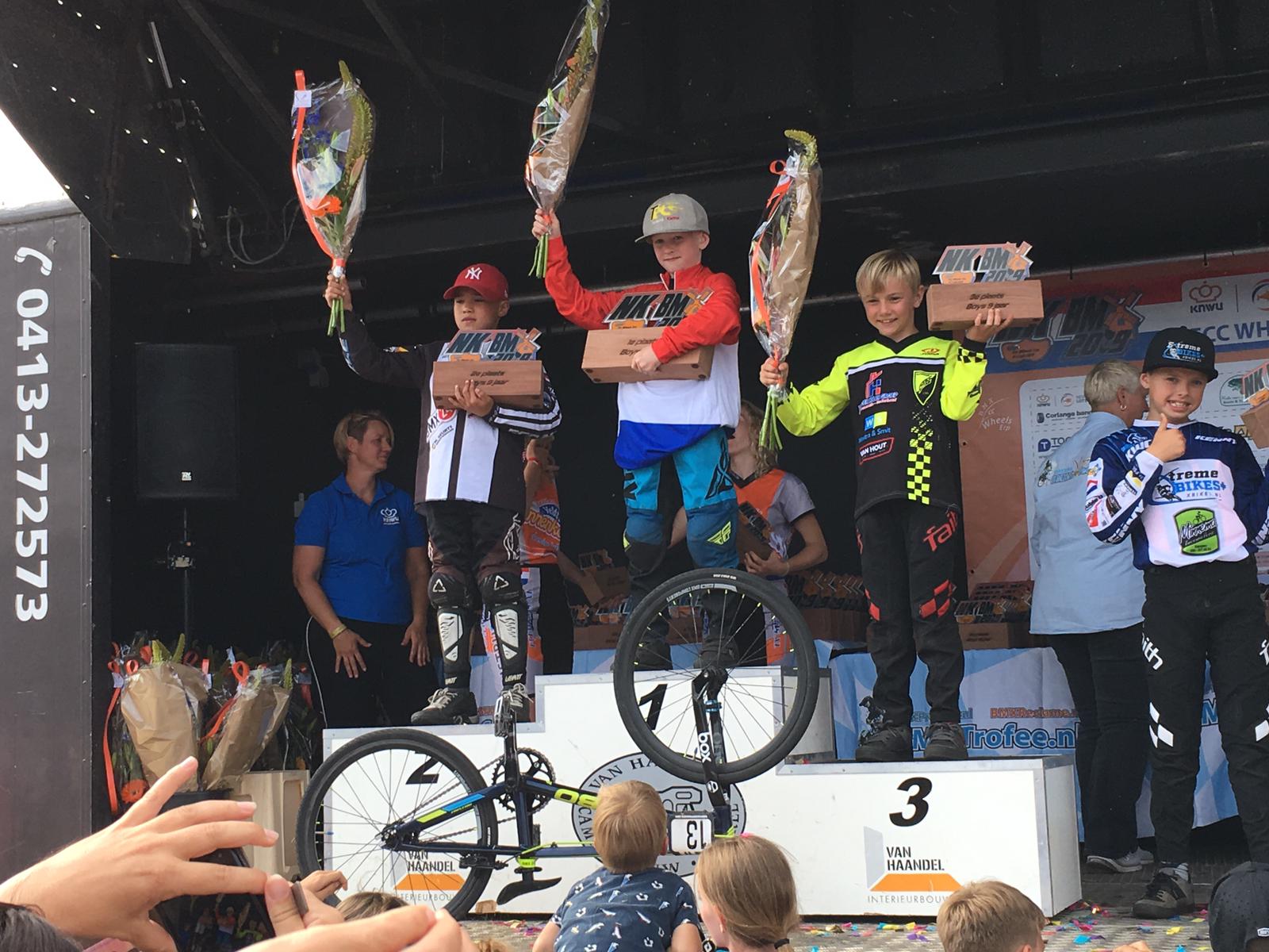 Jorn Brakel 3e bij NK BMX KNWU