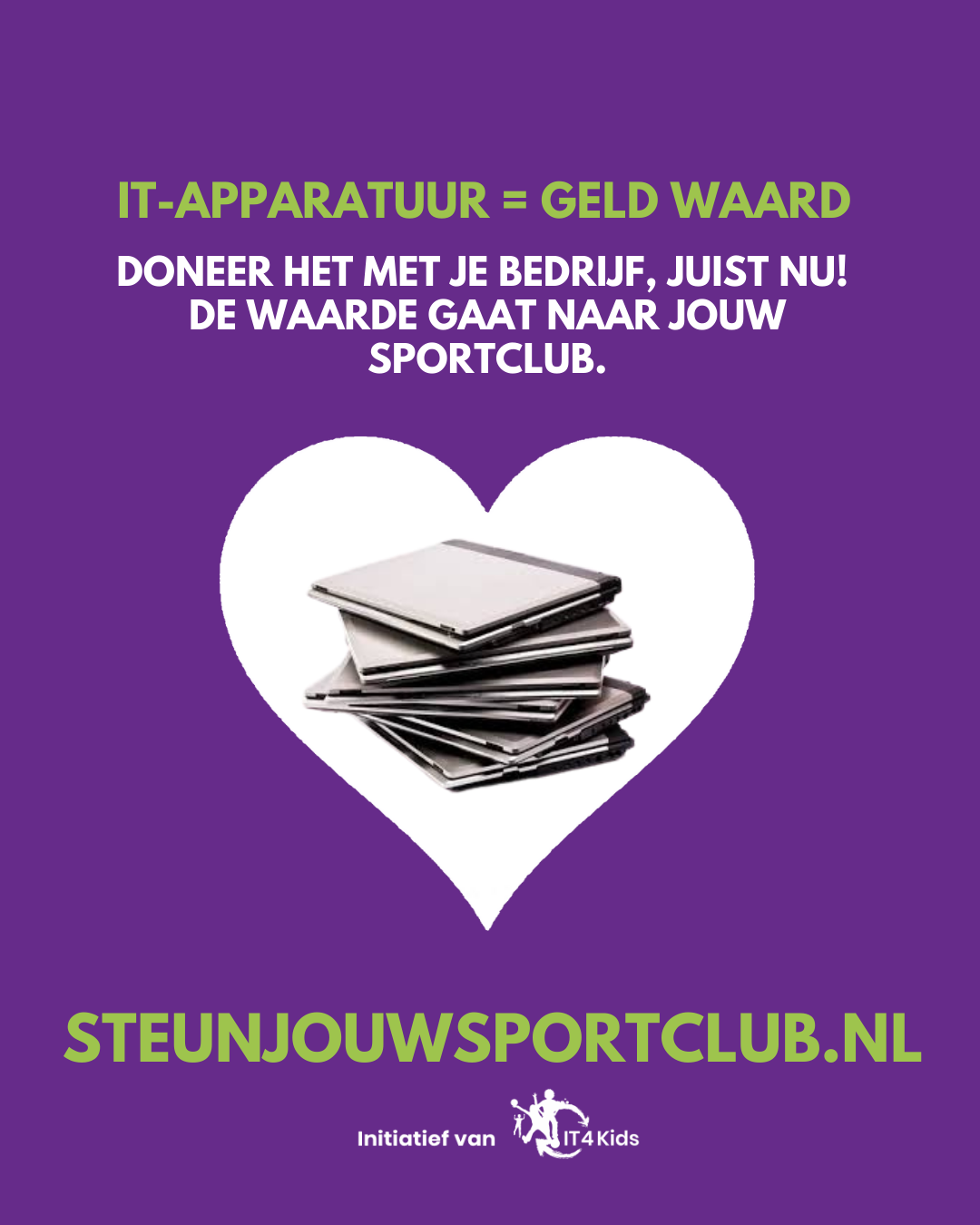 Doneer als bedrijf afgeschreven IT-apparatuur