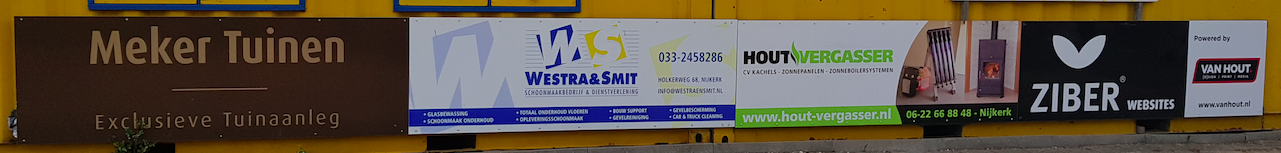 Finish sponsors bedankt