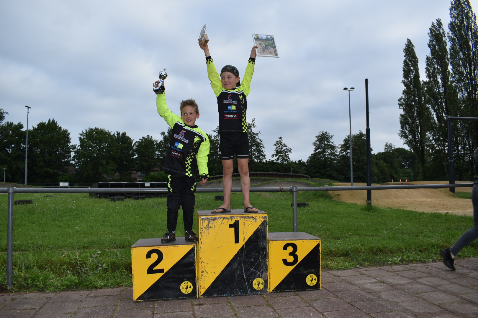 Foto's prijsuitreiking clubwedstrijden 16 juli