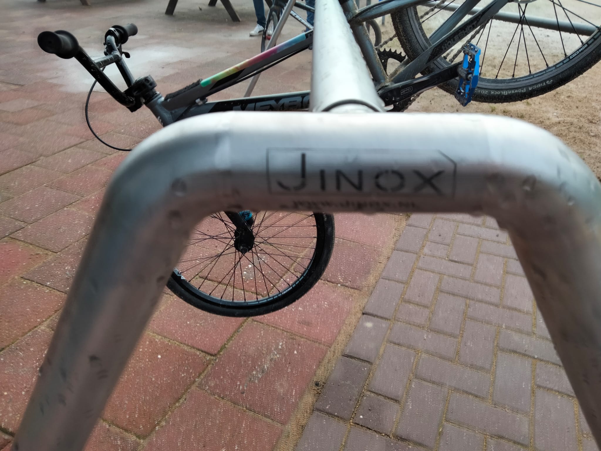 Mooie fietsstandaard met dank aan Jinox