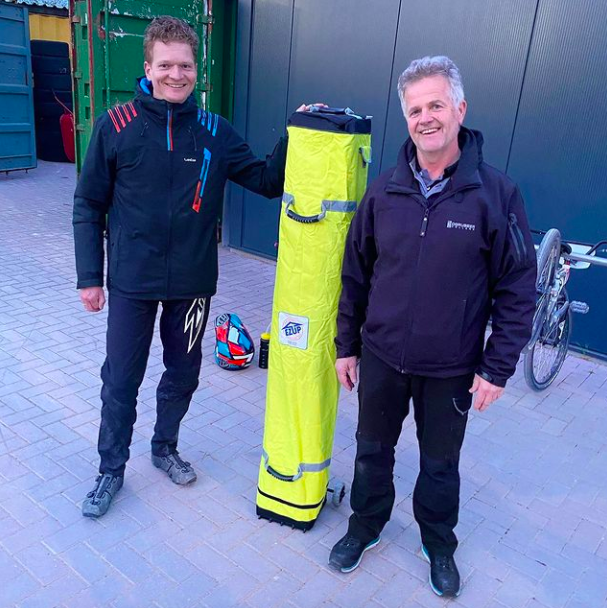 Mooie nieuwe tent voor NCC Nijkerk