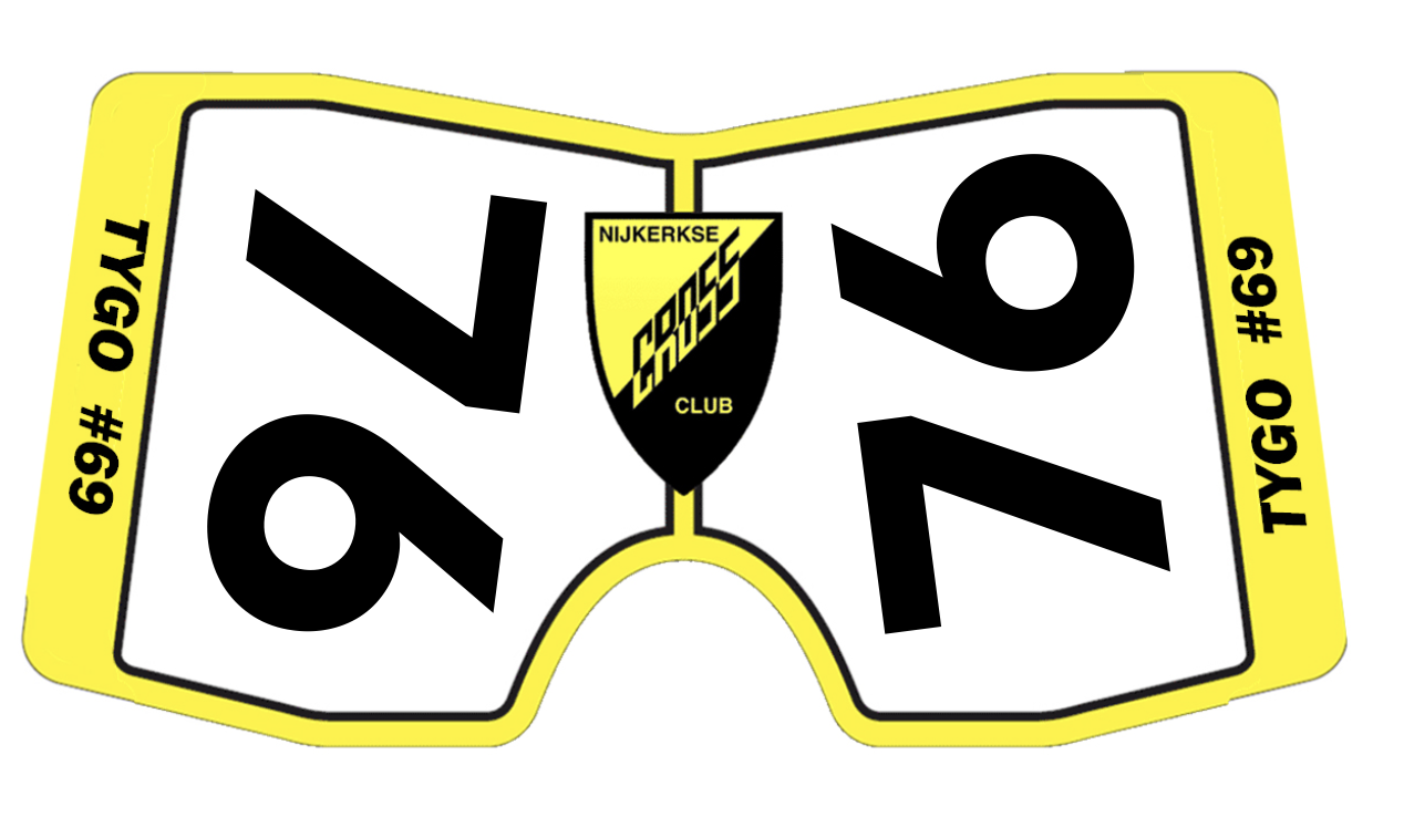 Zelf een NCC Nijkerk zijbordje maken