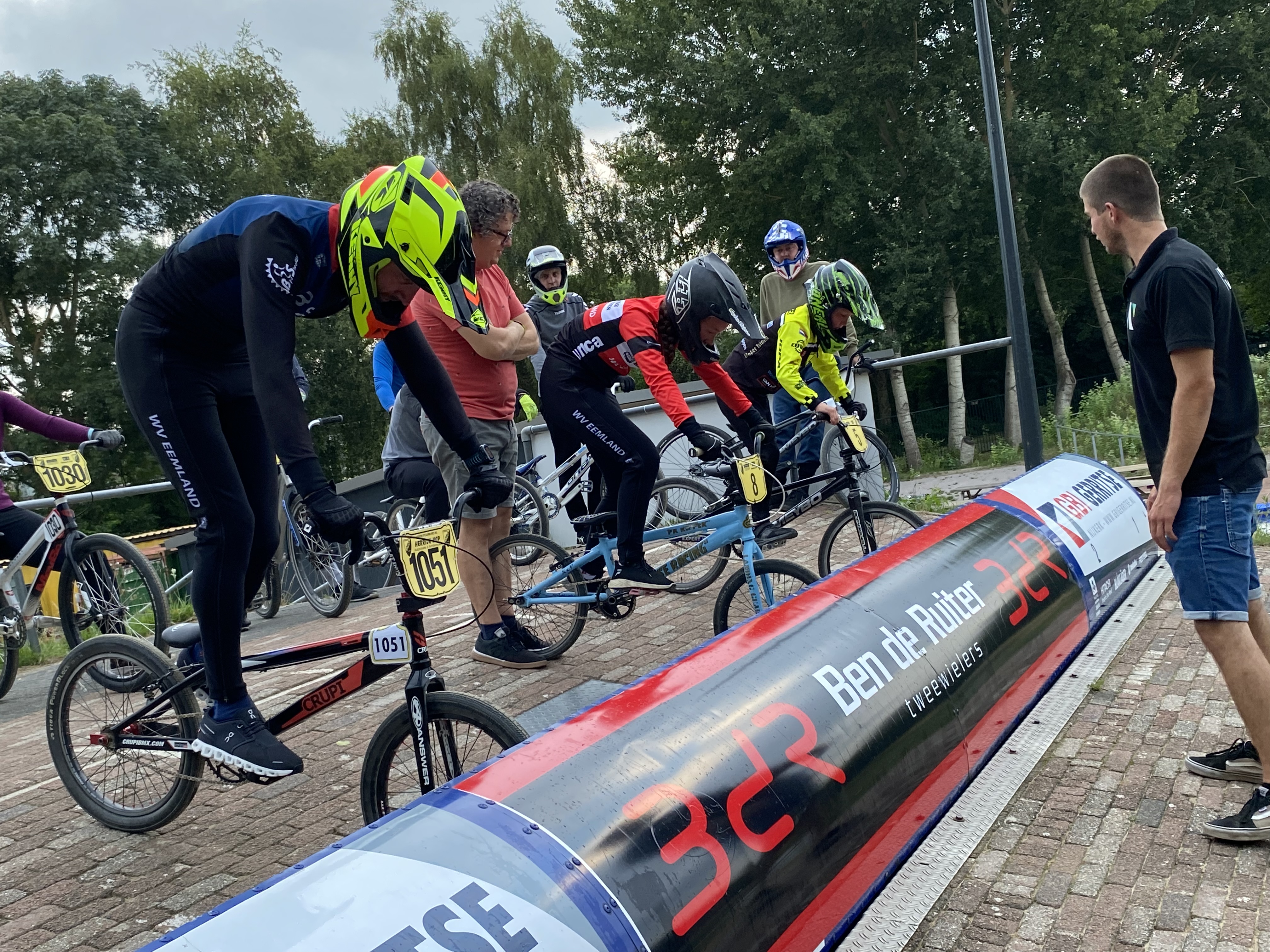 Gezellig en geslaagde BMX clinic met sponsor Ben de Ruiter