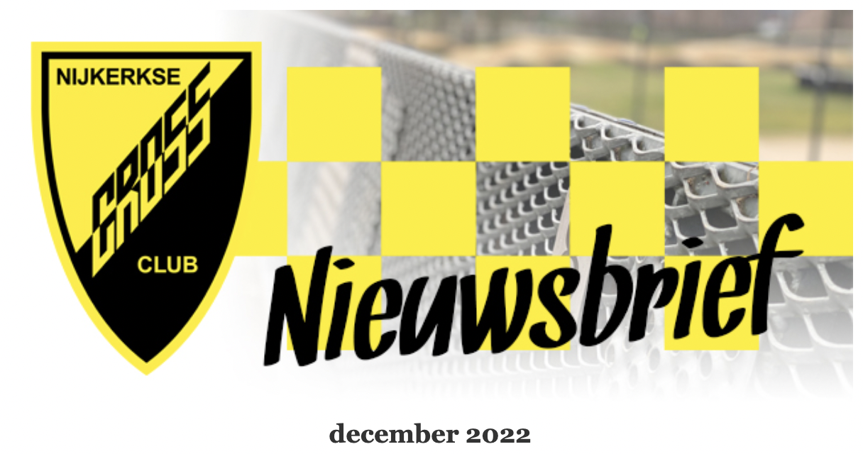 Nieuwsbrief December 2022 is verzonden