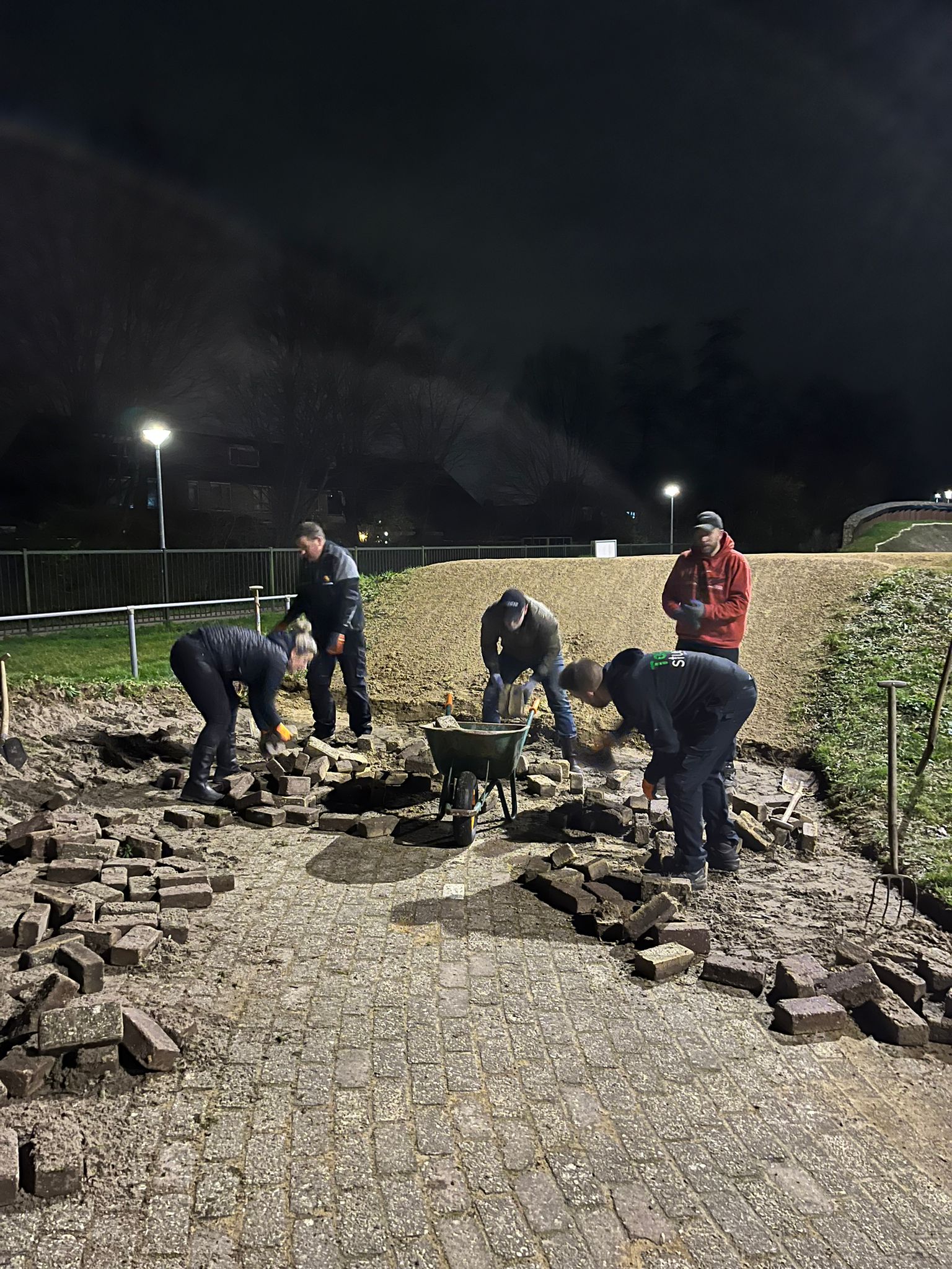 Hard gewerkt op 28 december